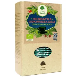 Herbatka Odkwaszająca EKO 50 g (25x 2 g) -  Dary Natury