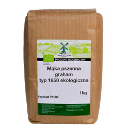 Mąka Pszenna Graham Typ 1850 Eko 1 kg - Młyn Kopytowa