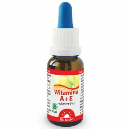 Witamina A plus E Tokoferole 20 ml - Dr. Jacob's