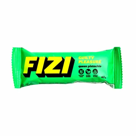 Baton w Polewie Czekoladowej Queen Pistachio Bez Dodatku Cukru 40 g - FIZI