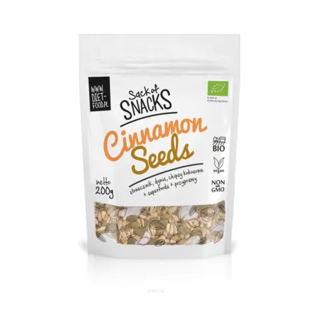Cinnamon Seeds Cynamonowa Mieszanka Nasion Bio 100 g Diet Food - WYPRZEDAŻ