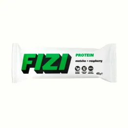 Baton Proteinowy Matcha plus Malina 45 g - FIZI
