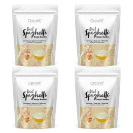 4 x Makaron Konjac Diet Spaghetti Konjac Noodles Keto Friendly 400 g (250 g) - OstroVit