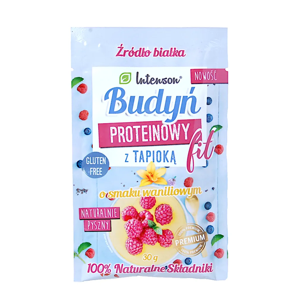 Budyń Proteinowy z Tapioką o Smaku Waniliowym 30 g - Intenson