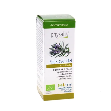 Olejek Eteryczny Spijklavendel Lawenda Szerokolistna Bio 10 ml Physalis