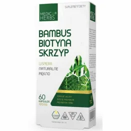 Bambus Biotyna Skrzyp 60 Kapsułek - Medica Herbs