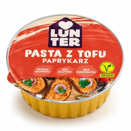 Pasta z Tofu Paprykarz z Warzywami Wegańska 75 g - Lunter