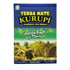 Yerba Mate Kurupi Cedron Kapi'i y Menta 0,5 kg Venusti