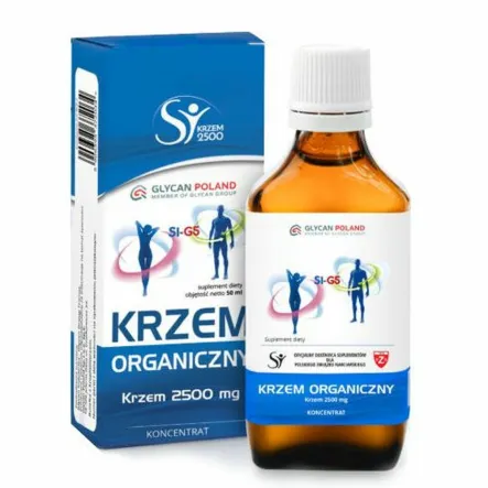 Krzem Organiczny Si-G5 Koncentrat 50 ml - Glycan Poland