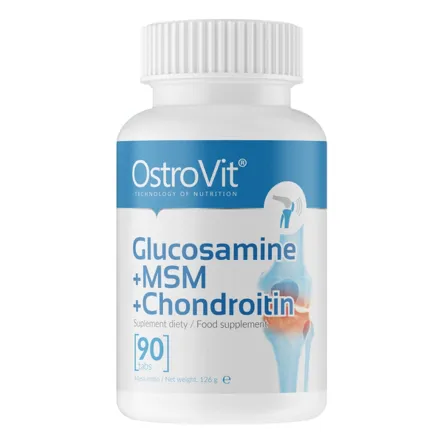 OstroVit Glucosamine + MSM+Chondroitin 90 tabletek 126 g