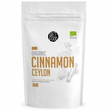 Cynamon Cejloński Mielony Bio 100 g - Diet-Food