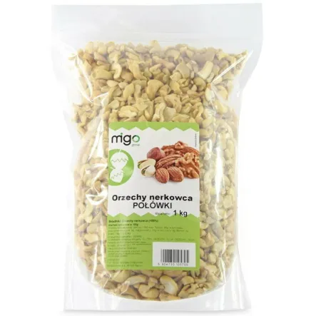 Orzechy Nerkowca Połówki 1 kg - MIGOgroup - Wyprzedaż