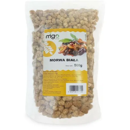 Morwa Suszona Biała 500 g - MIGOgroup