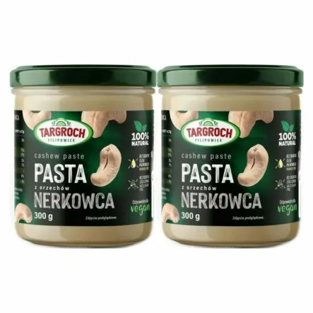 2 x Pasta z Orzechów Nerkowca 300 g - Targroch