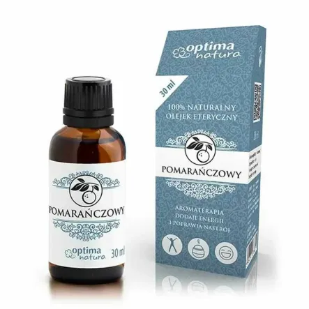 Naturalny Olejek Eteryczny Pomarańczowy 30 ml - Optima Natura