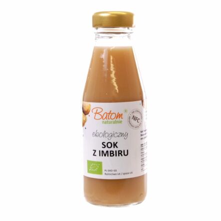 Sok Imbirowy NFC Bio 200 ml - Batom - Przecena Krótka Data Minimalnej Trwałości