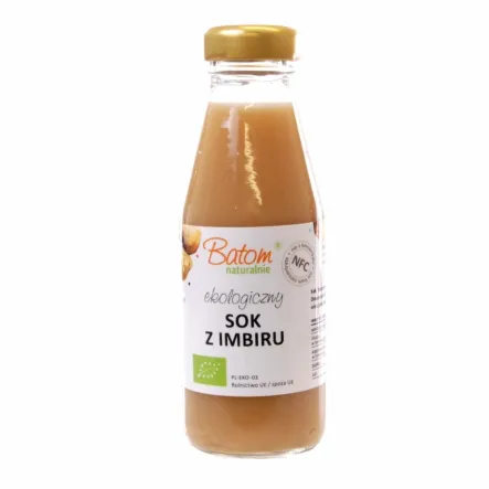Sok Imbirowy NFC Bio 200 ml - Batom - Przecena Krótka Data Minimalnej Trwałości