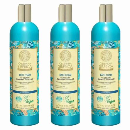 3 x Piana do Kąpieli Przebudzenie 550 ml - Natura Siberica