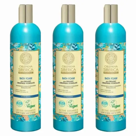 3 x Piana do Kąpieli Przebudzenie 550 ml - Natura Siberica