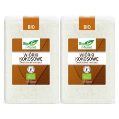 2 x Wiórki Kokosowe Bezglutenowe Bio 1 kg Bio Planet