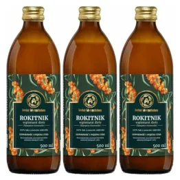 3 x Sok z Rokitnika 500 ml - Herbal Monasterium