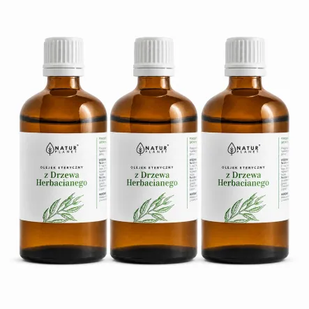 3 x Olejek z Drzewa Herbacianego 100 ml - Natur Planet