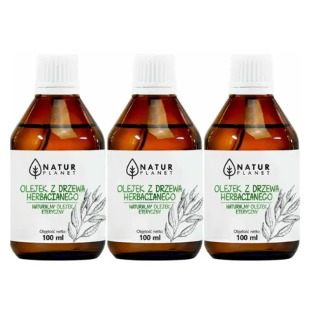 3 x Olejek z Drzewa Herbacianego 100 ml - Natur Planet