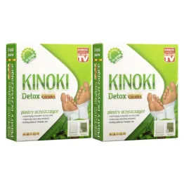 Zestaw 2 x Kinoki Detox Gold Plastry Oczyszczające 10 Sztuk