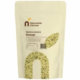 Nasiona Konopi Łuskane 250 g - Naturalnie Zdrowe