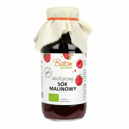 Sok Malinowy Bio 330 ml - Batom