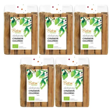 5 x Cynamon Cejloński Laski BIO 50 g - Batom