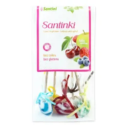 Lizaki z Ksylitolem Santinki Mix 50 g (5 x 10 g) - Santini