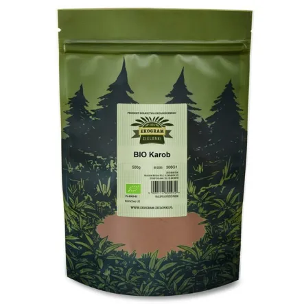 Karob (Chleb Świętojański) BIO - 500g - Ekogram Zielonki