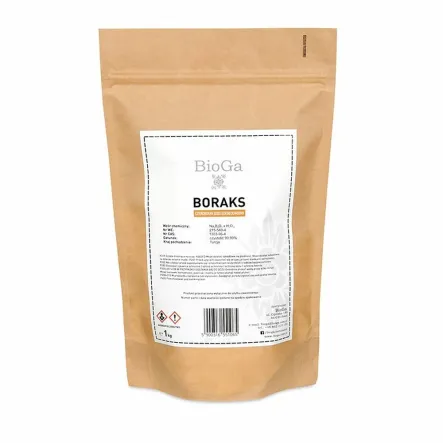 Boraks Czteroboran Sodu Dziesięciowodny 1 kg - BioGa
