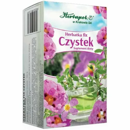 Czystek Herbatka FIX 39 g (30 x 1,3 g) - Herbapol Kraków