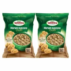 Morwa Biała 1 kg  = 2 x Morwa Biała Suszona Bez Pestek 500 g Targroch  