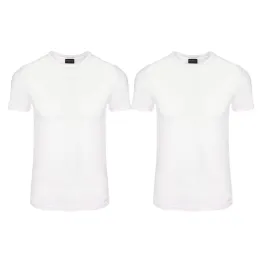 2 x Koszulka Męska Bambusowa T-SHIRT Biała Rozmiar L - Henderson
