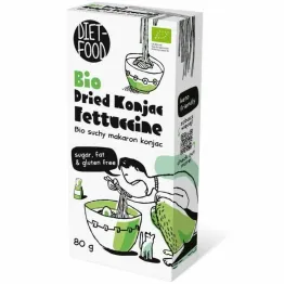Makaron Konjac Suchy Bio Fettuccine 80 g - Diet-Food