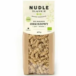 Makaron Orkiszowy Jasny ŚWIDERKI BIO 400 g - Nudle Śląskie