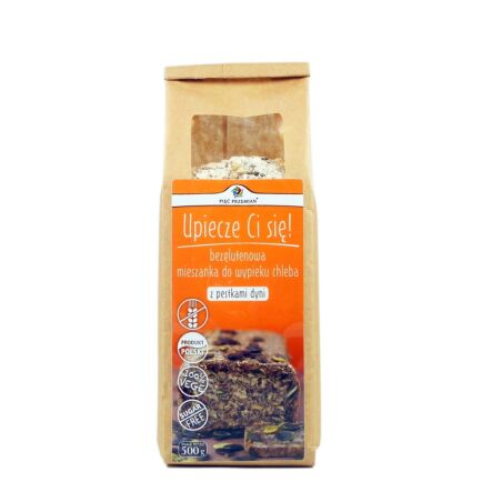 Mieszanka Chleba Bezglutenowa z Pestkami Dyni 500 g Simpatiko