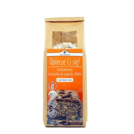 Mieszanka Chleba Bezglutenowa z Pestkami Dyni 500 g Simpatiko