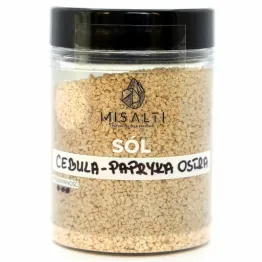 Sól Kłodawska Cebula z Papryką Ostrą 85 g - Misalti