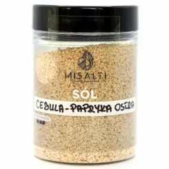 Sól Kłodawska Cebula z Papryką Ostrą 85 g - Misalti