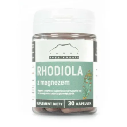 Rhodiola z Magnezem 30 Kapsułek - Nanga 