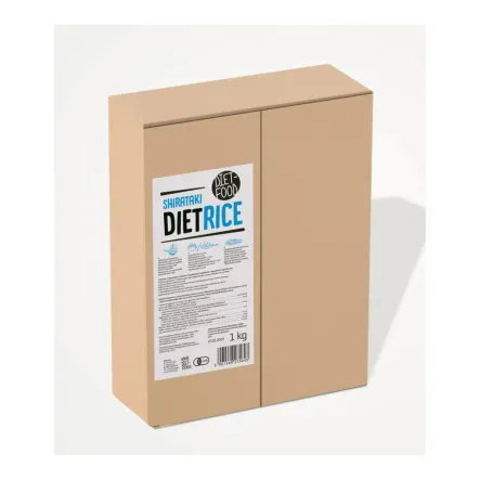 Makaron Konjac Rice 1 kg Diet Food - Makaronik Keto w kształcie Ryżu 1000 g