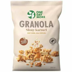 Granola ze Słonym Karmelem i Białą Czekoladą 350 g - One Day More