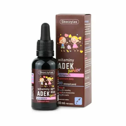 Witaminy ADEK JUNIOR 30 ml -  Skoczylas