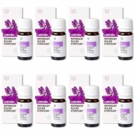 Zestaw 8 x Naturalny Olejek Eteryczny Lawendowy 10 ml - Naturalne Aromaty