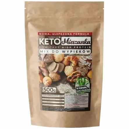 Keto Mieszanka do Wypieków z Błonnikiem Bambusowym 500 g - CambioLabs