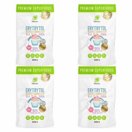 4 x Erytrol 500 g Erytrytol Intenson